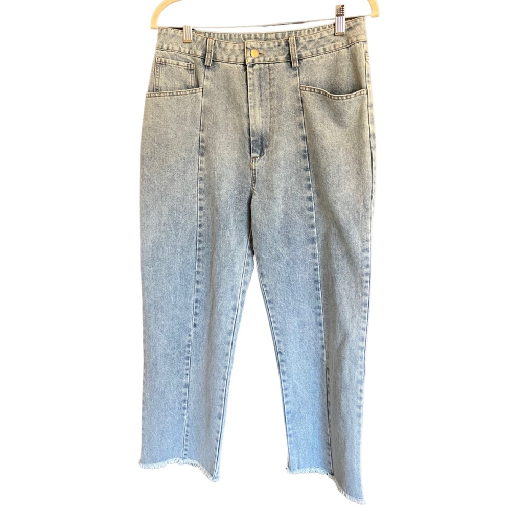 She + Sky Cropped Jeans